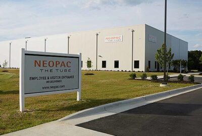 Neopac локализовал собственное производство пластиковых туб в США.